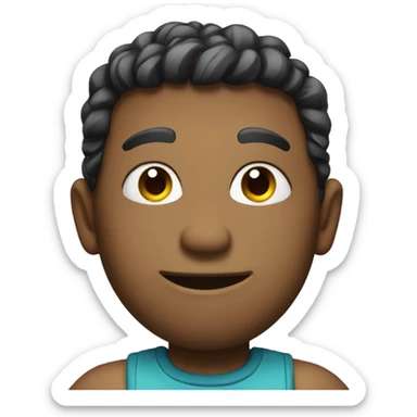 the number 54 with a cool background sticker