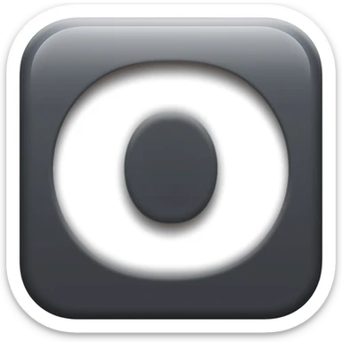 white f logo sticker