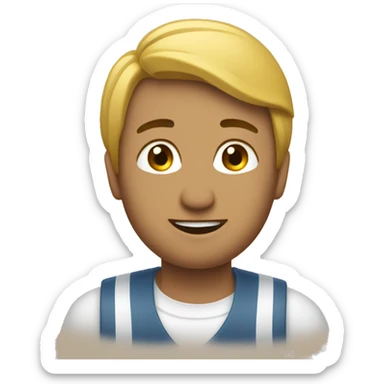 seña de la letra A en lengua de señas argentina sticker