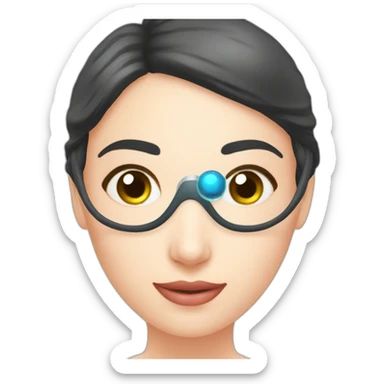 Breast-surgery-with-virtual-reality-display sticker