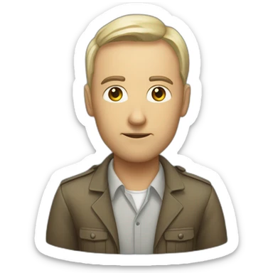 Cylian Murphy/Oppenheimer sticker