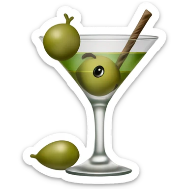 Burberry martini  sticker