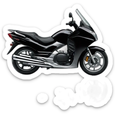 Honda pantheon fes125 negra 2005 sticker