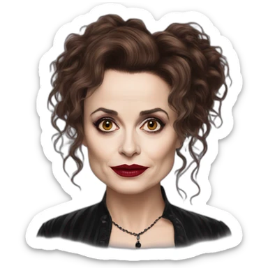 Helena Bonham Carter sticker