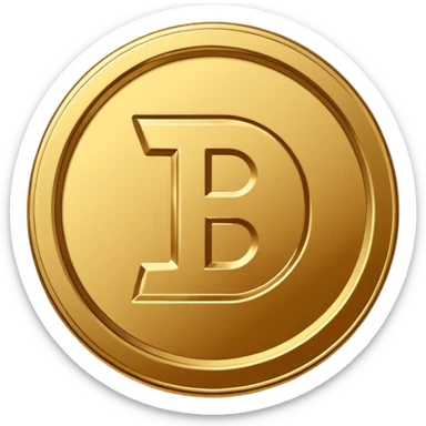 Minimal line-art icon of a single coin with a bold checkmark next to it, clean modern style, simple outlines, slight 3D, no background, transparent, represents approved and ethical earnings. sticker