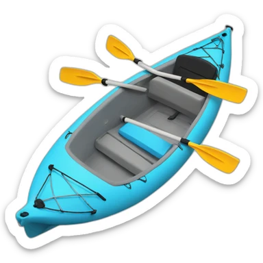 kayak sticker