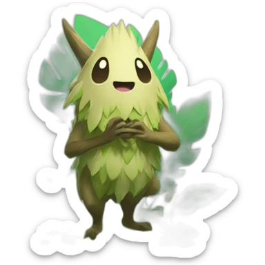 Korok forest spirit from Legend of Zelda breath of the wild sticker