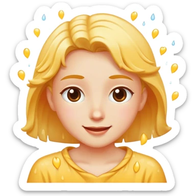 A waterfall of love sticker