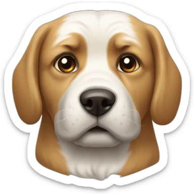 Un chien sans poil sticker
