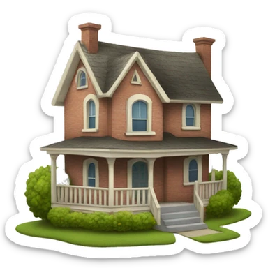 A house with $ sign within sticker