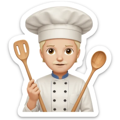 LUCIFER CHEF ATTITUDE sticker