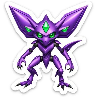 Miraidon-Genesect-Sableye-fusion, full body sticker
