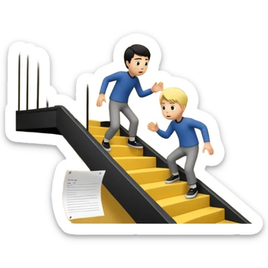 Eli figures out the clues to escape but rex rips the paper because he didn't want them to get out. And they figure out the code because they were being smart and using their brains. It takes place in the Yellow Room, the stairwell. Which gives a nerverackng scared vibe. sticker