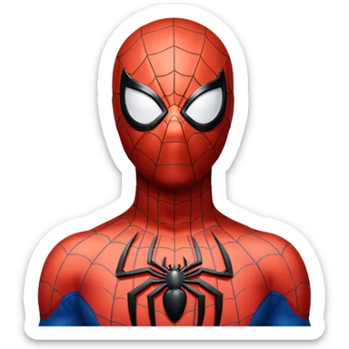 Spider man from marvels spider man 2 for ps5 sticker