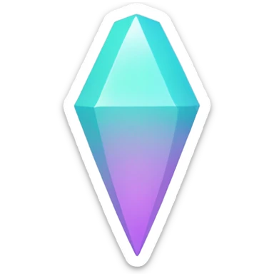 Pastel blue plumbob sims sticker