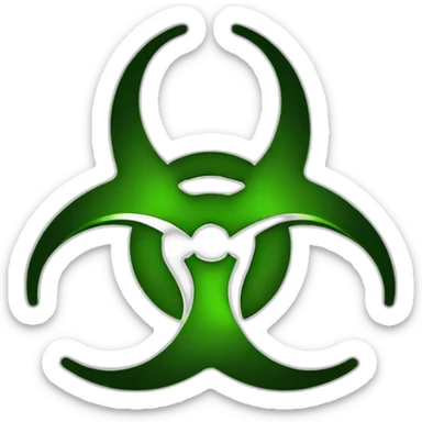 biohazard sticker
