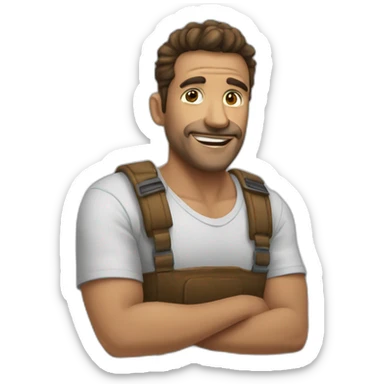 Michou le youtubeur croûton sticker