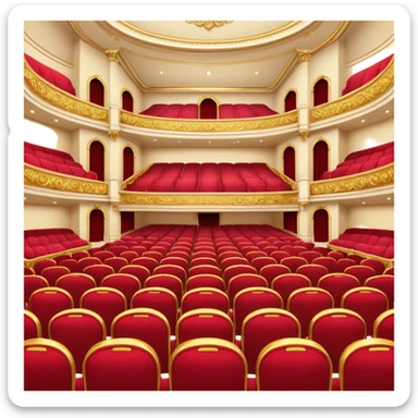 Concert hall sticker
