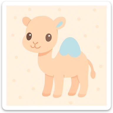 Camel sticker