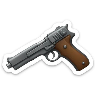 Pistola de silicon  sticker