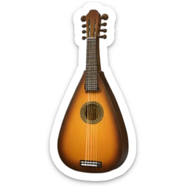 Erlandskian The Alto Balalaika Balalaika Family instrument sticker
