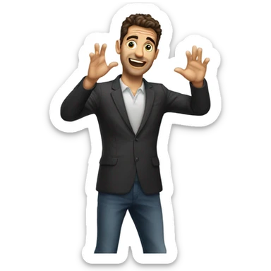 adam mosseri gesturing no sticker