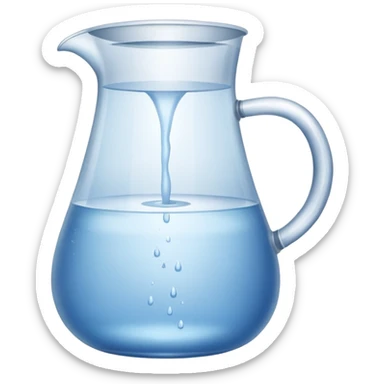 jug of water sticker