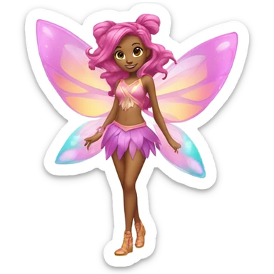 winx club fairies sticker