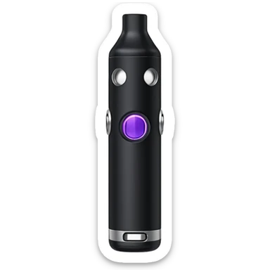black vape sticker