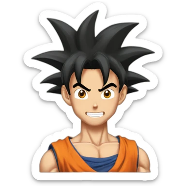 goku algerian sticker