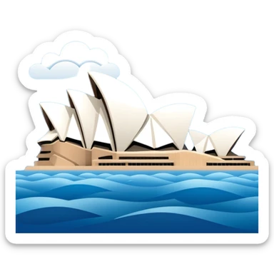 salesforce logo behind sydney opera house sticker