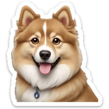 finnish-lapphund-brown sticker