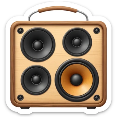 Loudspeaker sticker