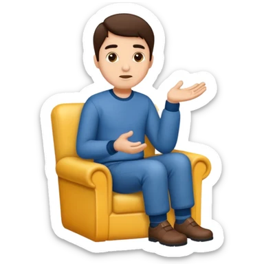 A man insisting to you to sit in his lap empty handed 4 one is good  sticker