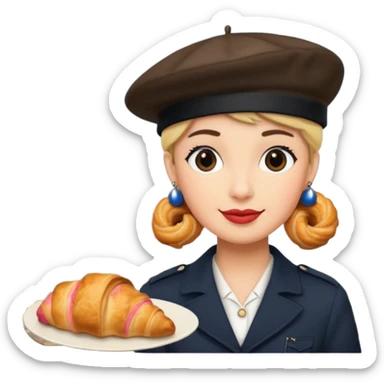 french culture sticker