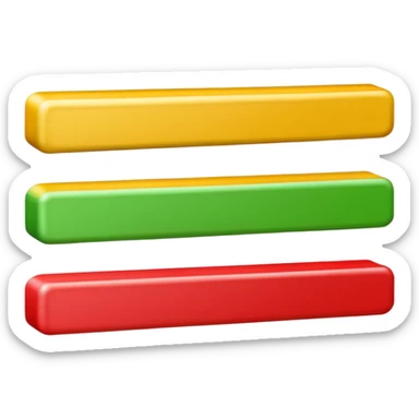 i want an hp bar for my discord bot which is text fight bot, i want a total of 3 emojis, left edge of hp bar, right edge of hp bar, middle of hp bar, i want the hp bar to look good and clean, it should look more like a hardcore hp bar sticker