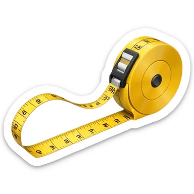 Sewing Essential soft measuring-tape sticker