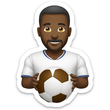 Sacerdote jugando al futbol sticker