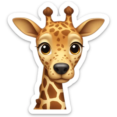 Doggiraffe perfection  🔵 sticker