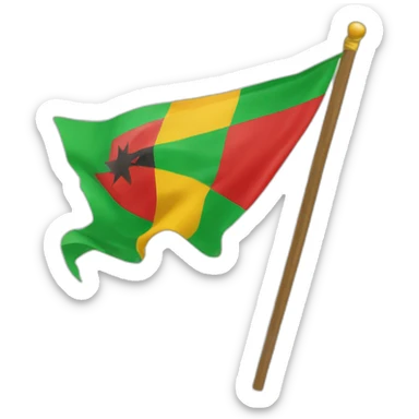 Drapeau panafricain sticker