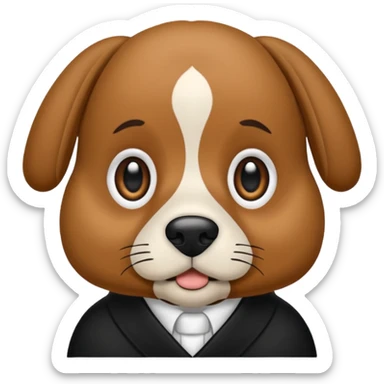 Pastor alemán cachorro sticker