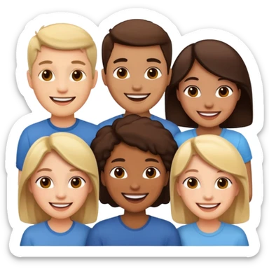 Group Of friends sticker