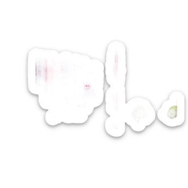 pink downtown building sticker