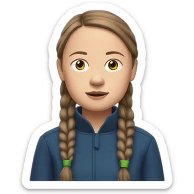 greta thunberg sticker