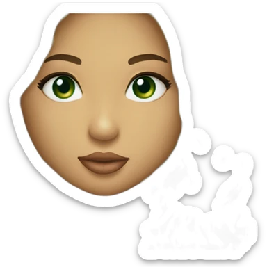 kiss-kiss romeo santos and girl green eyes and very long blond hair sticker