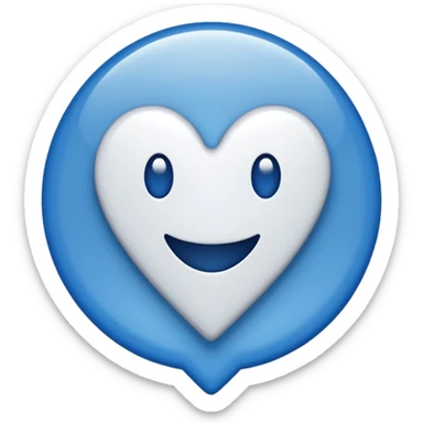  exactly similar to given image give me emoji,blue and white tick inside it sticker