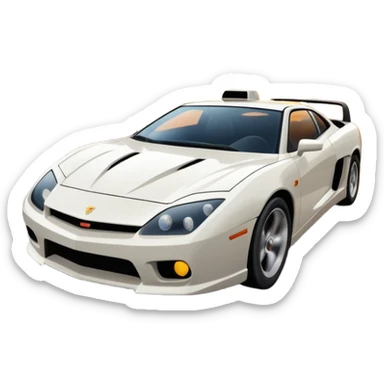 An icon showing an action-packed scene with a character driving a fast car through a bustling city, inspired by GTA 4. The design features dynamic movement, with explosions and chaos in the background, symbolizing high-speed chases and intense action. Transparent background. sticker