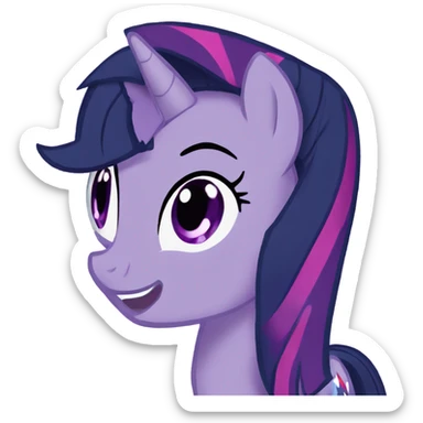 My little pony twilight sparkle  sticker