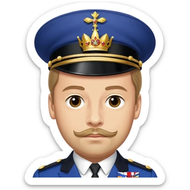 Prince George Duke Of Kent 5th Son of King George V sticker