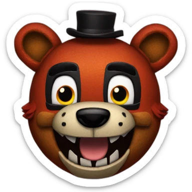 Five night a freddy foxy sticker